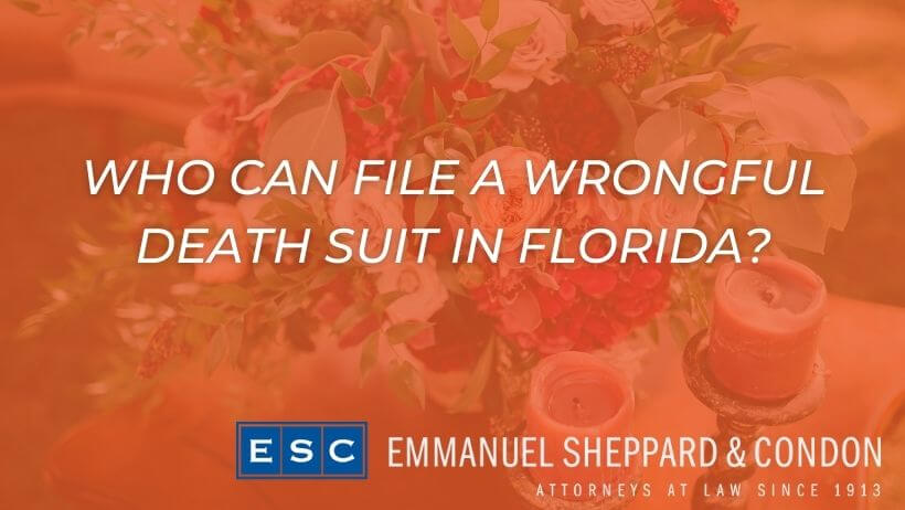 wrongful death lawsuit florida