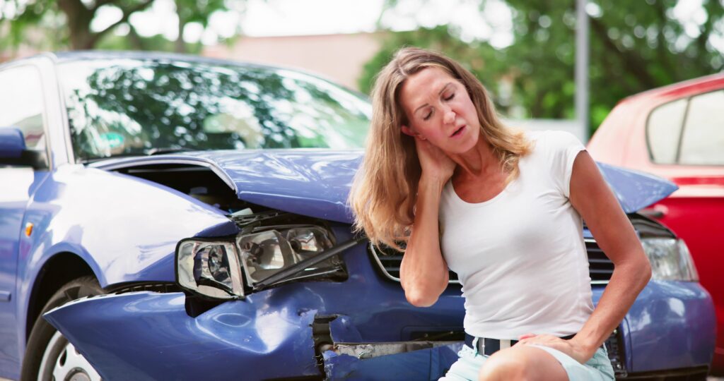Car Injury Whiplash Pain After Auto Accident