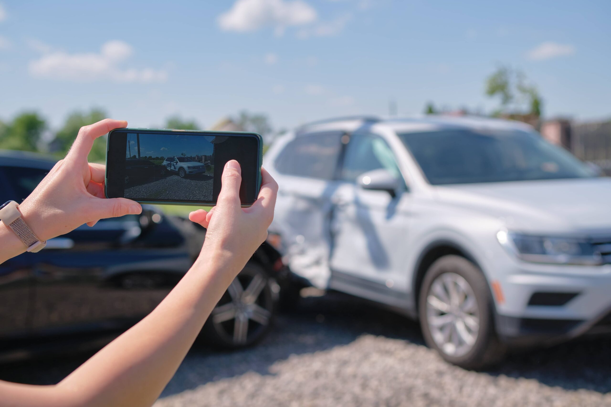 documenting car accident scene