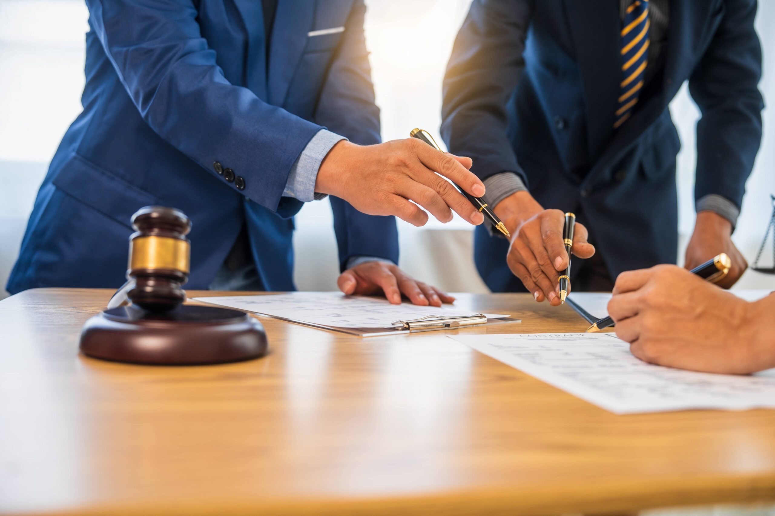 probate lawyers discussing